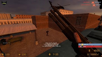 ZOMBIE ESCAPE MOD ON COUNTER-STRIKE: SOURCE, MAP: ZE_train_escape, CSS