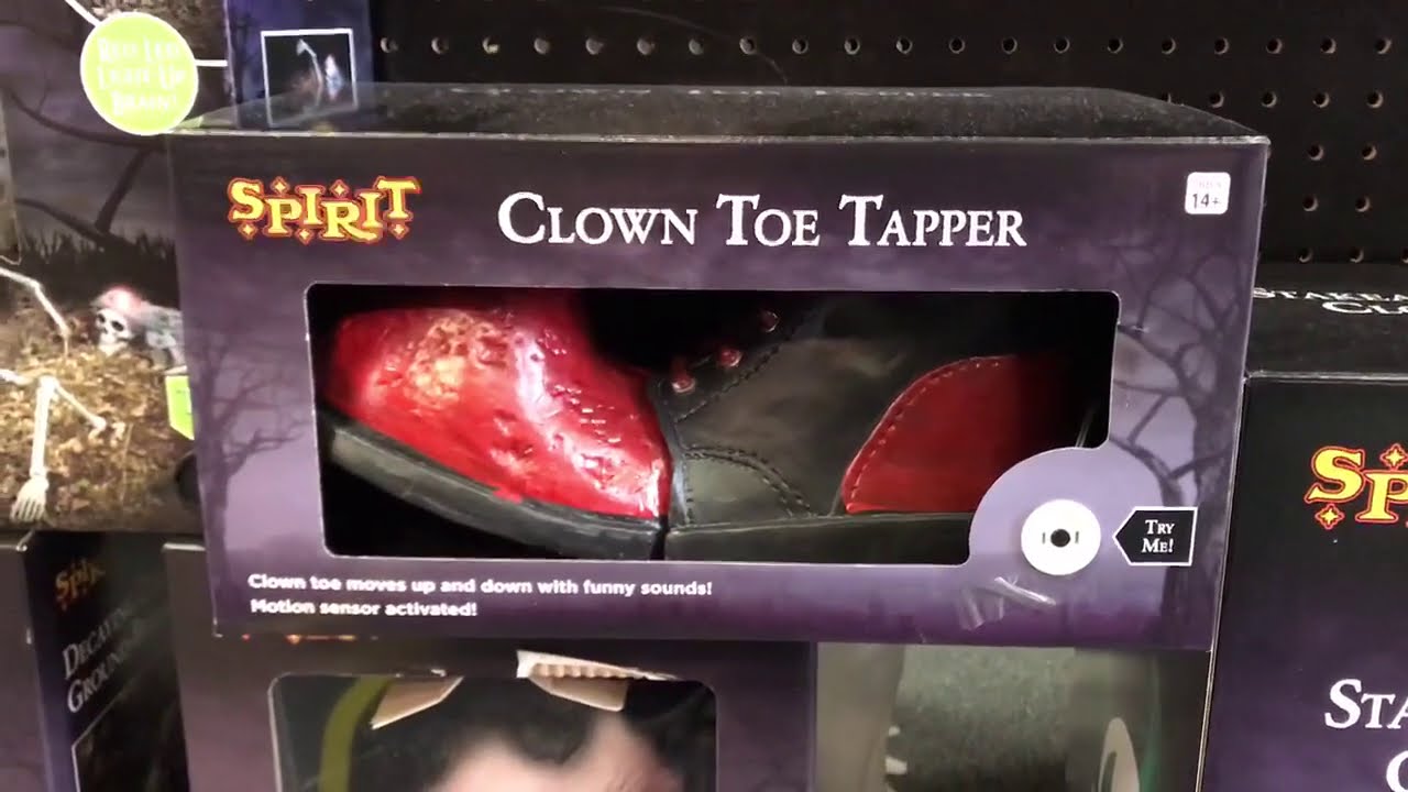 Clown Toe Tapper - Spirit Halloween 2020 (in store) Demo - YouTube