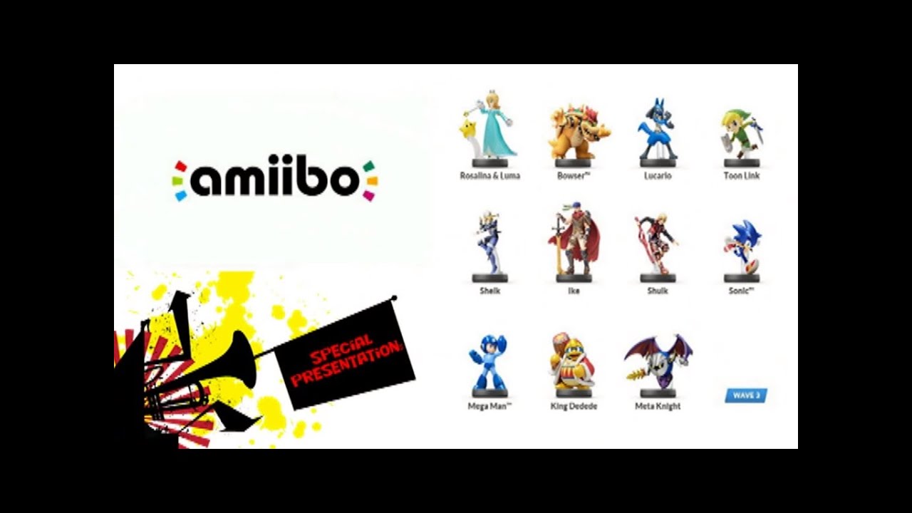 amiibo - Wave 3 - Complete Full Set! [HD]