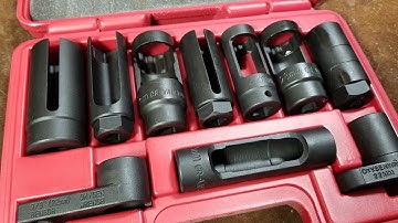 Harbor Freight Professional Oxygen Sensor & Diesel Injector Socket Set Review