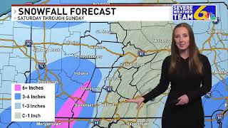 6PM Weather December 13, 2025