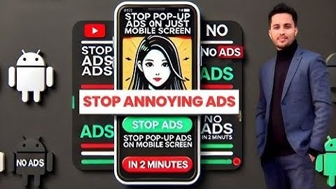 How to block ads on Android home screen | How to remove fullscreen popup ads from phone