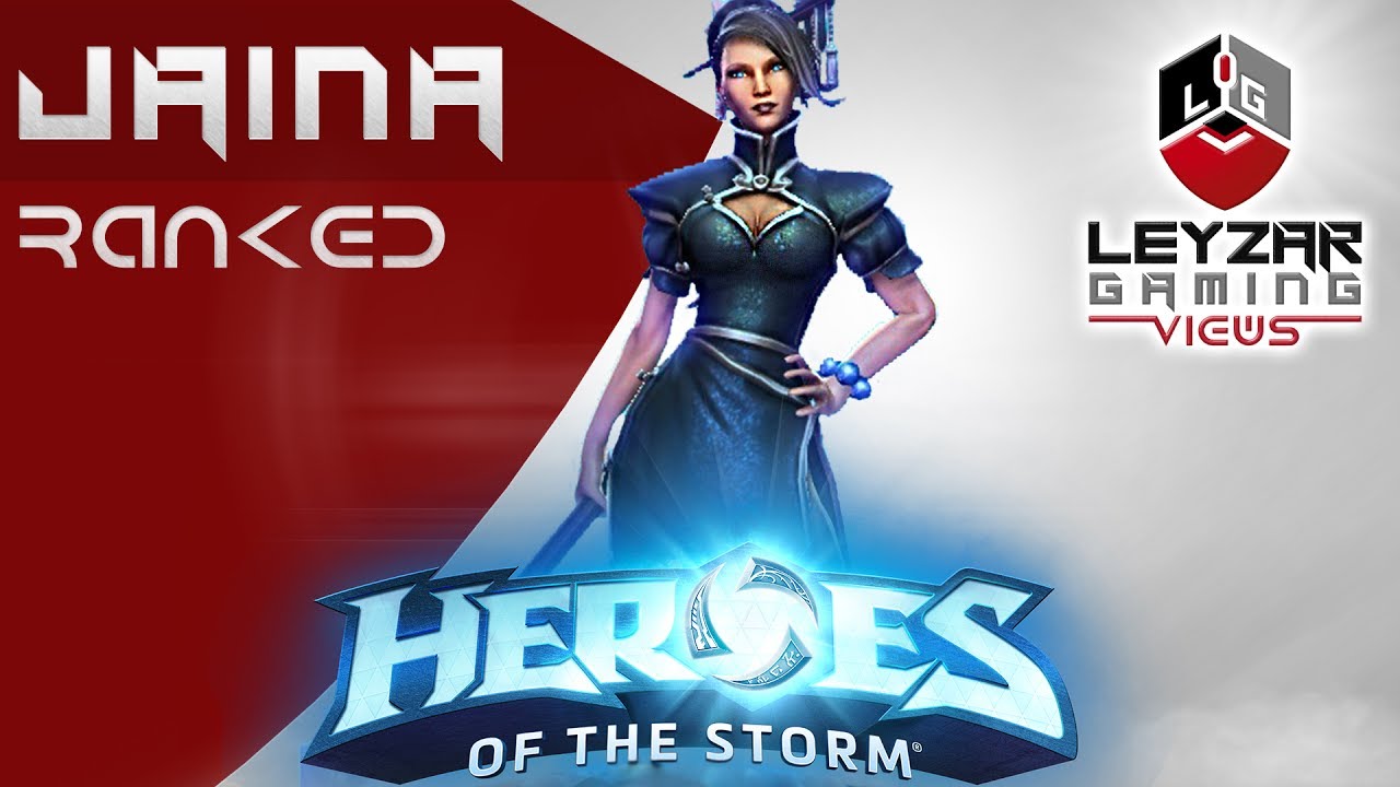 Heroes of the Storm Ranked Gameplay Jaina Meta Build (HotS