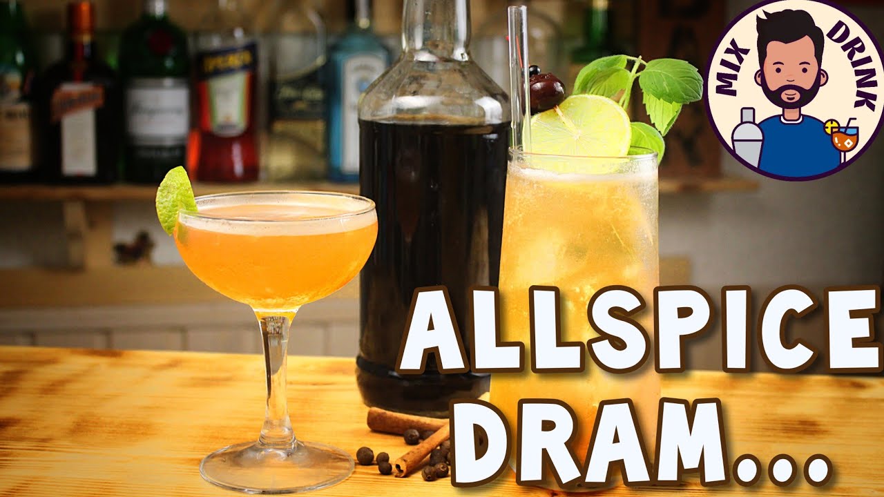 Pimento / Allspice Dram ликер Душистого Перца и коктейли Lions Tail