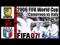 Cameroon vs Italy ➤ 2006 FIFA World Cup ➤ Group Stage