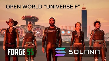 Open world game "Universe F" Solana, UE5, NFT