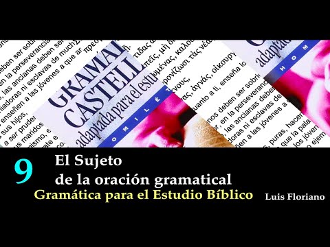 El sujeto de la oración gramatical
