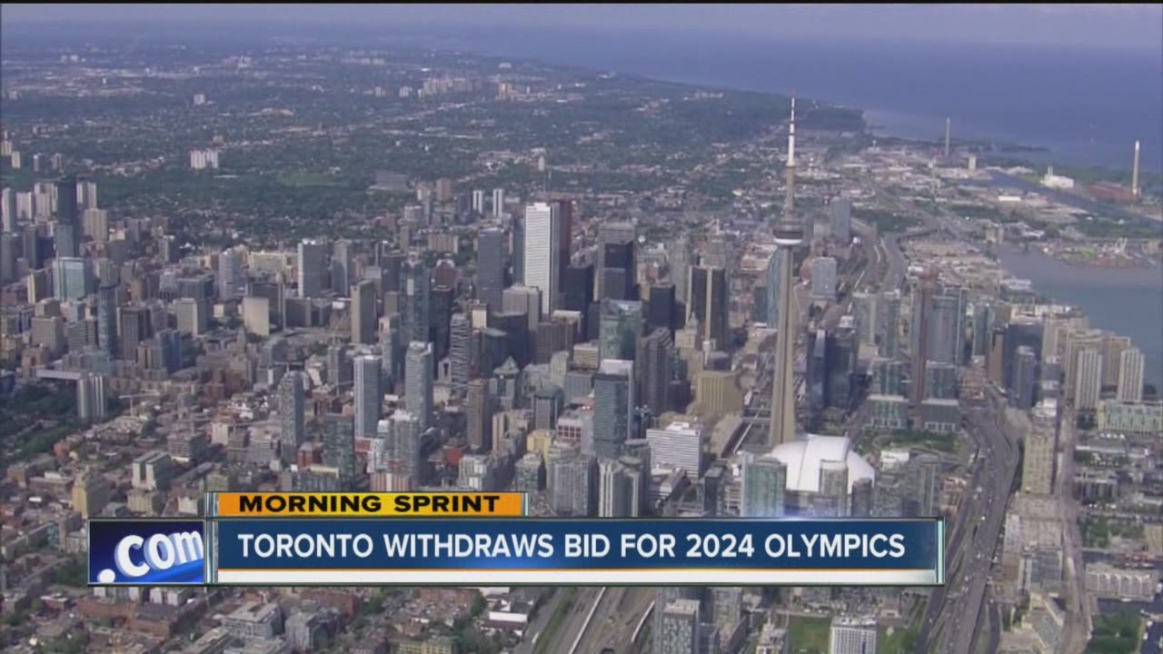Toronto will not bid for 2024 Olympics YouTube