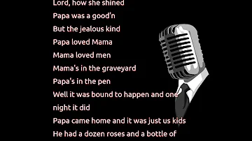 Garth Brooks - Papa Loved Mama (lyrics)