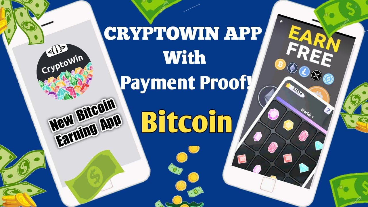 New Bitcoin Earning App2021| CRYPTOWIN APP - Earn Real Bitcoin Free | Top Bitcoin Earning App 2021 |
