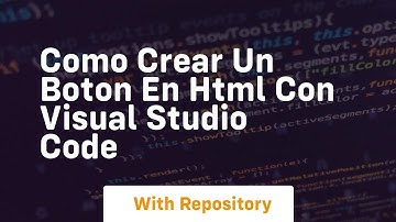 Como crear un boton en html con visual studio code