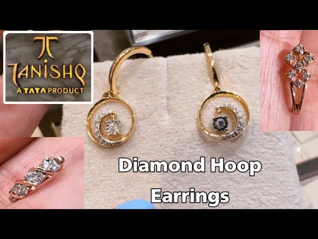 Round Circle Diamond Earring | Kasturidiamond.com