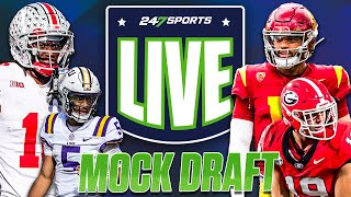 247Sports LIVE: 2024 NFL Mock Draft - Fantasy Style | Complete 1st Round with Former NFL Scout
