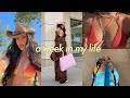 a week in my life VLOG | hot girl summer begins, pr clothing haul, bts of shooting content