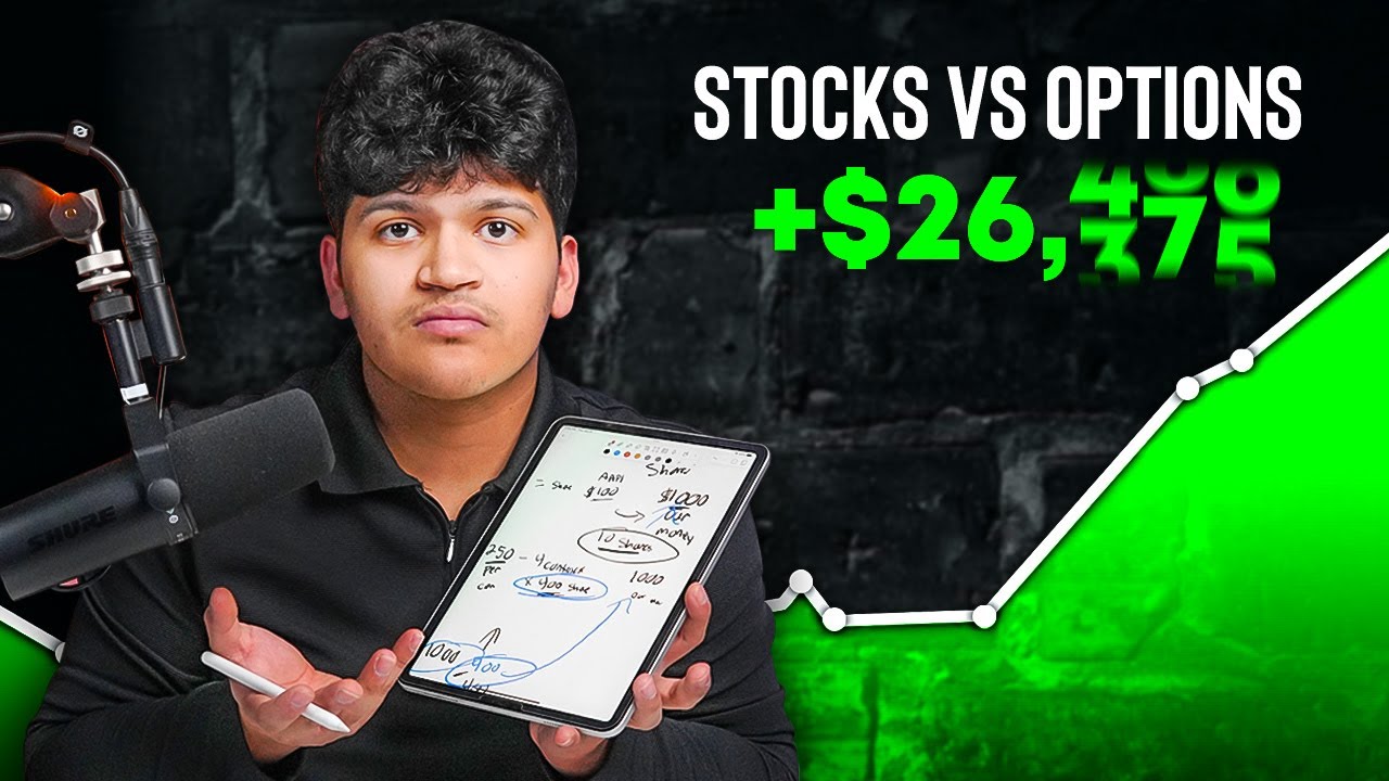 Stocks vs Options trading, how they work!
