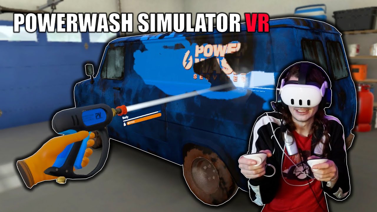 PowerWash Simulator VR has no business being this fun