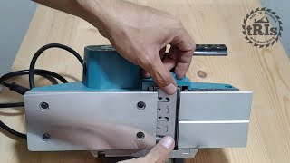 Easy Electric Hand Planer Set Up  Woodworking