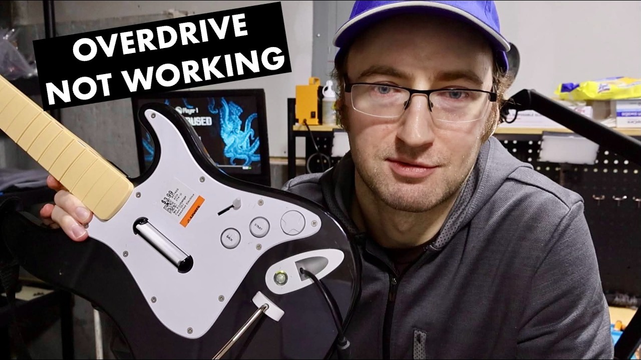 I 100% Fixed a Cheap Xbox 360 Rock Band Guitar (Bad Tilt Sensors