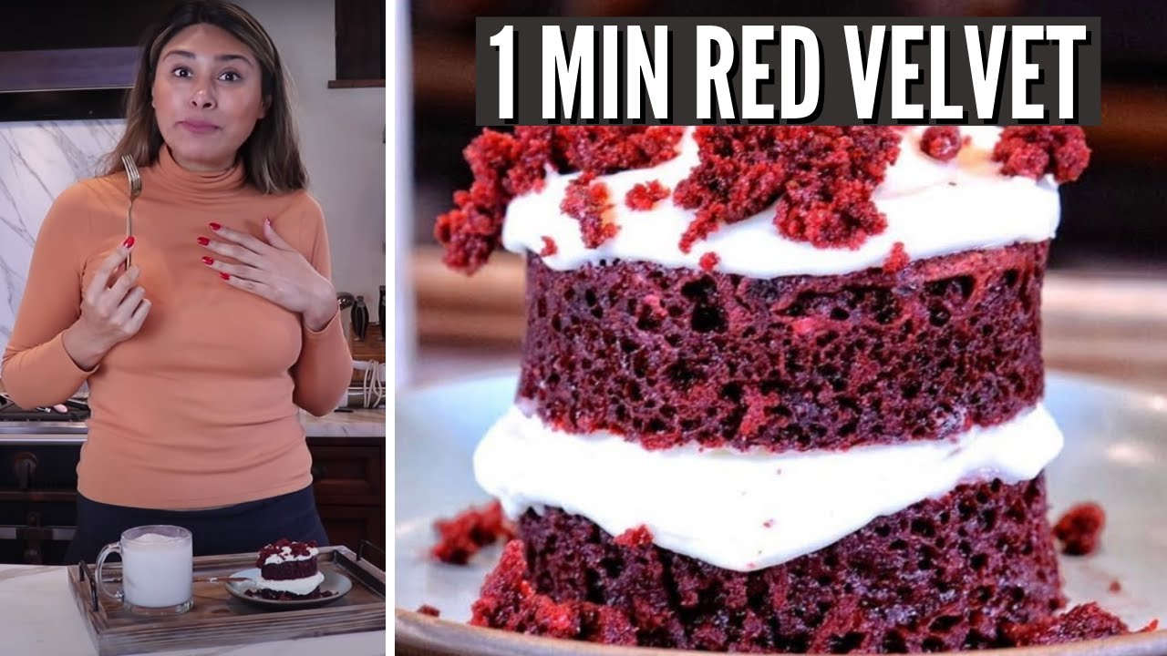 Keto Red Velvet Cake- Just 2 grams carbs! - The Big Man's World ®