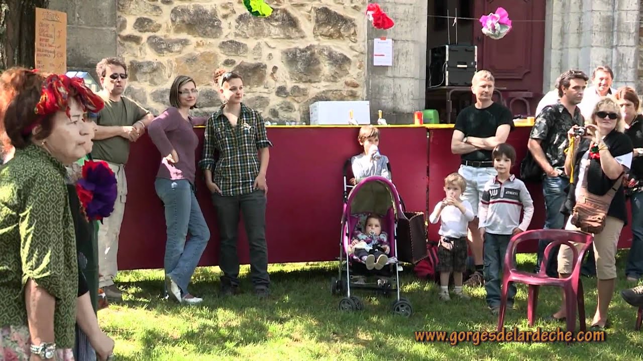 Ardèche - Salavas, Le Marché aux Fleurs