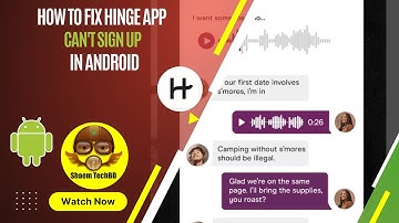 How to Fix Hinge App Can