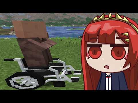 Tôi phá đảo Minecraft ngồi trên XE LĂN