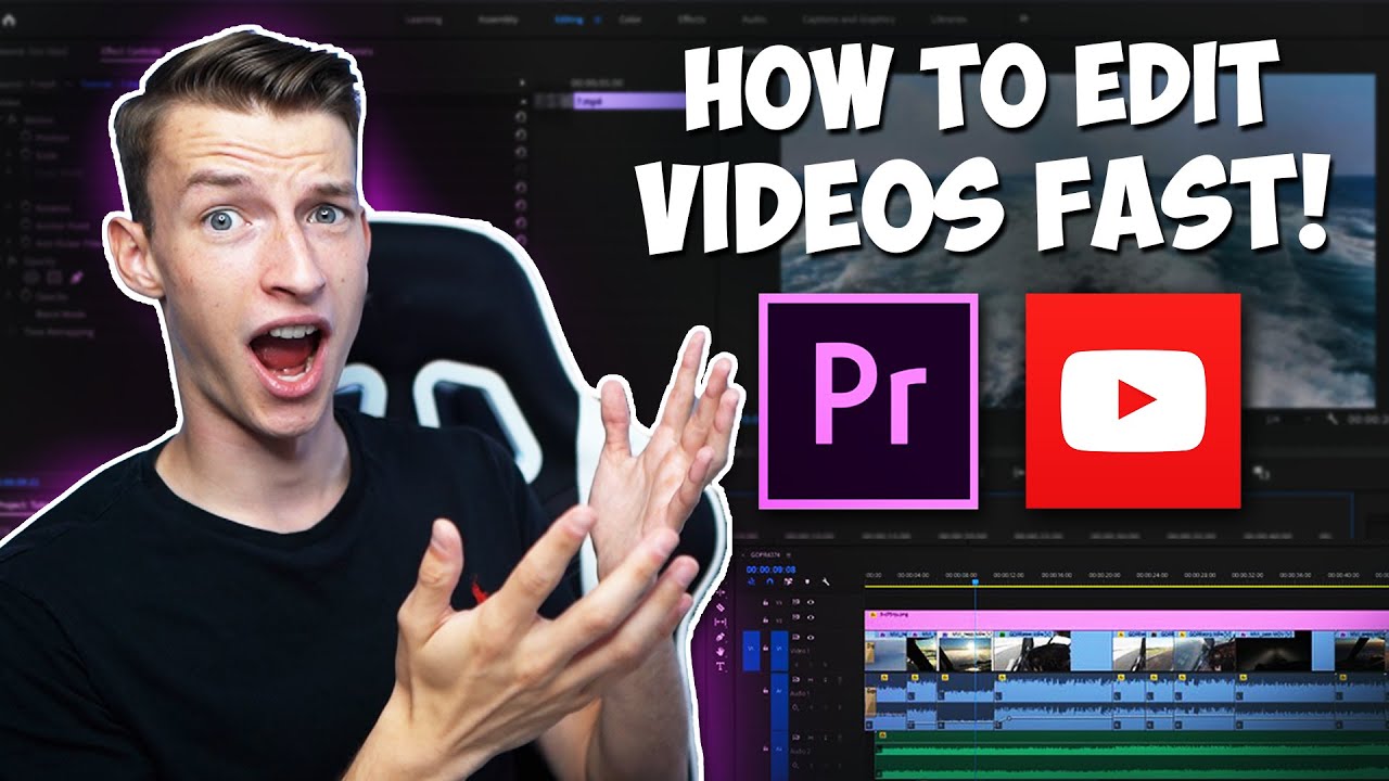 How To Edit Youtube Videos Fast Beginner Premiere Pro Tutorial 2022 How To Edit Youtube Videos Fast Beginner Premiere Pro Tutorial 2022