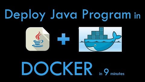 How to Create Docker Image for Java Application ||How to Dockerize an application ||Docker Container
