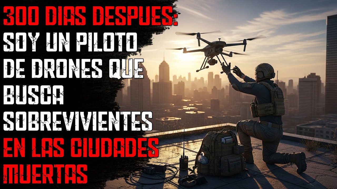 300 Días Después: Soy un Piloto de Drones que Busca Sobrevivientes en las Ciudades Muertas