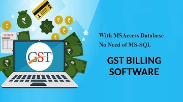 GST Billing Software With Ms-Access Database