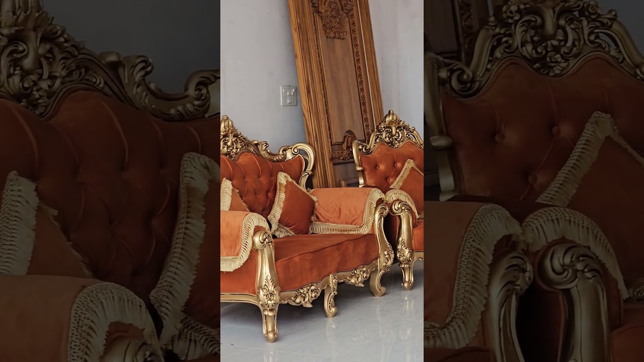 Wooden Luxury Sofa Set  by Star Enterprises furniture 