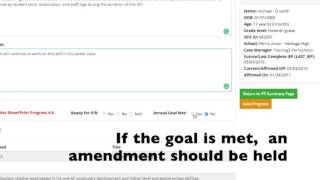 Progress Reports in SEIS