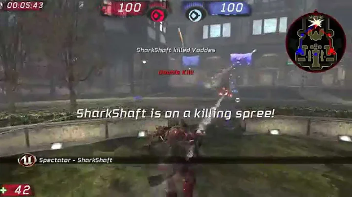 Unreal Tournament III autoaim cheater