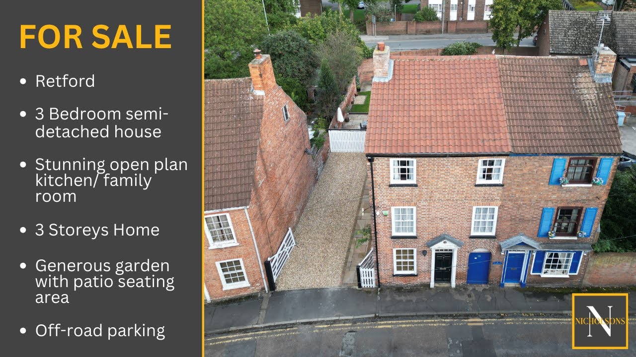 For Sale! 14 Union Street, Retford YouTube