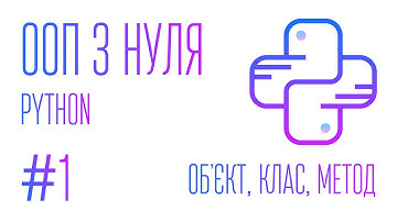 #1 Python. ООП з нуля: Обʼєкт, клас, метод.