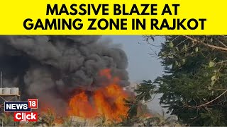 Rajkot TRP Game Zone News | Massive Fire Erupts At TRP Game Zone In Rajkot | Rajkot Live News | N18V