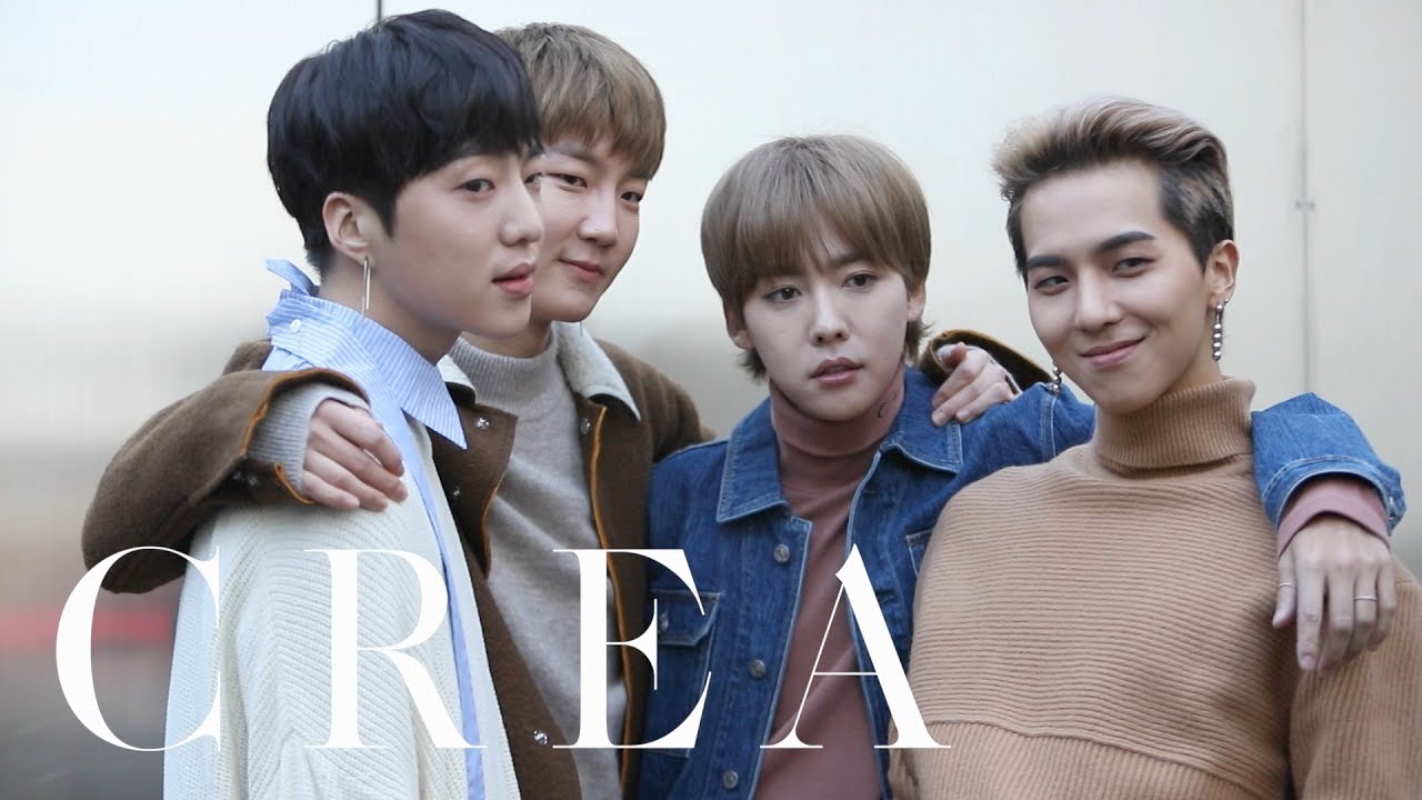 CREA2018年5月号 WINNERインタビュー Making movie
