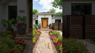 Small Front Yard Hacks That Make Your Home Look EXPENSIVE! 😍 | Easy Entryway & Garden Gate Ideas