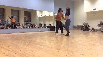 Wakko and Masha. Minsk workshops, October 2012. Zouk beauty, without music.