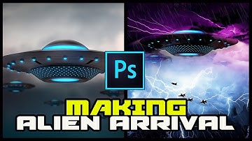 Making "Alien Arrival" with Adobe Photoshop