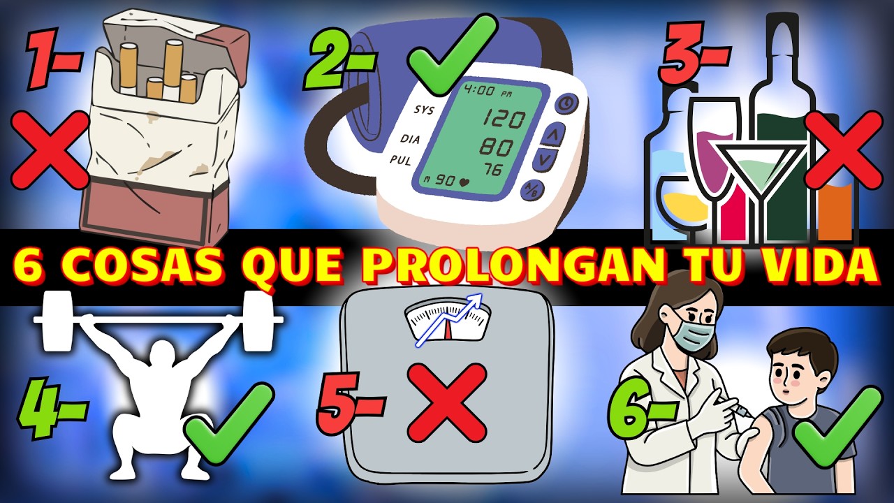 ¿Cómo VIVIR la VIDA más larga posible con CALIDAD? ❤️‍🩹
