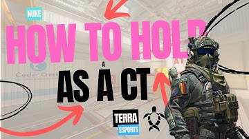 CS2 Guide | NUKE | How to Hold A Site | CT | [Beginner]