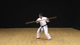 古武道（棒） 白樽の棍