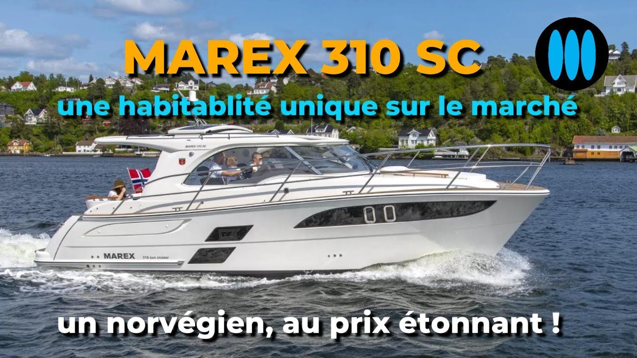 MAREX 310 SC - qui pourrait imaginer qu'il ne fait que 9,40m de long, en découvrant son intérieur ?