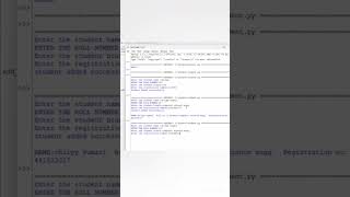 Student management system using function in python program.