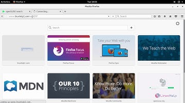 How to install webERP on OpenSUSE 42.3
