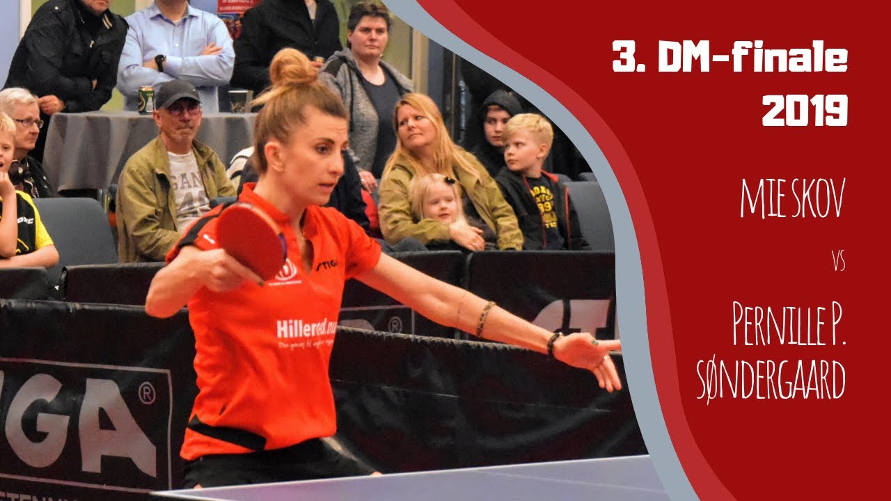 Bordtennis: Mie Skov vs Pernille Pødenphant Søndergaard