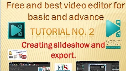 Vsdc video editor Mein slideshow Kaise create Karen. How can create slideshow in vsdc video editor.