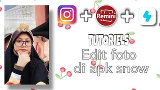 TUTORIAL EDIT FOTO DI APLIKASI SNOW YANG LAGI VIRAL DI TIKTOK screenshot 5