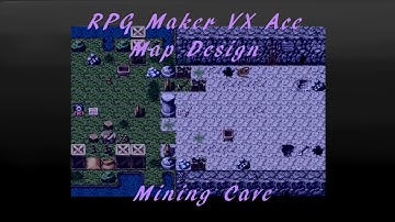 RPG Maker VX Ace map design - Mining Cave